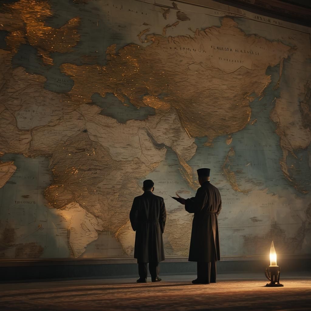 North Korea and Islam Connections: Cinematic Film Still