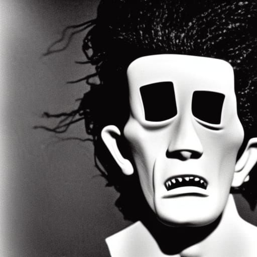 Surreal Eraserhead Frankenstein Hybrid