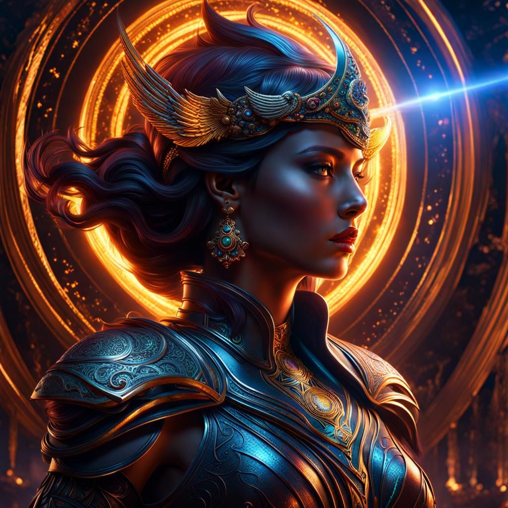 Dark Fantasy Astral Projection Concept Art