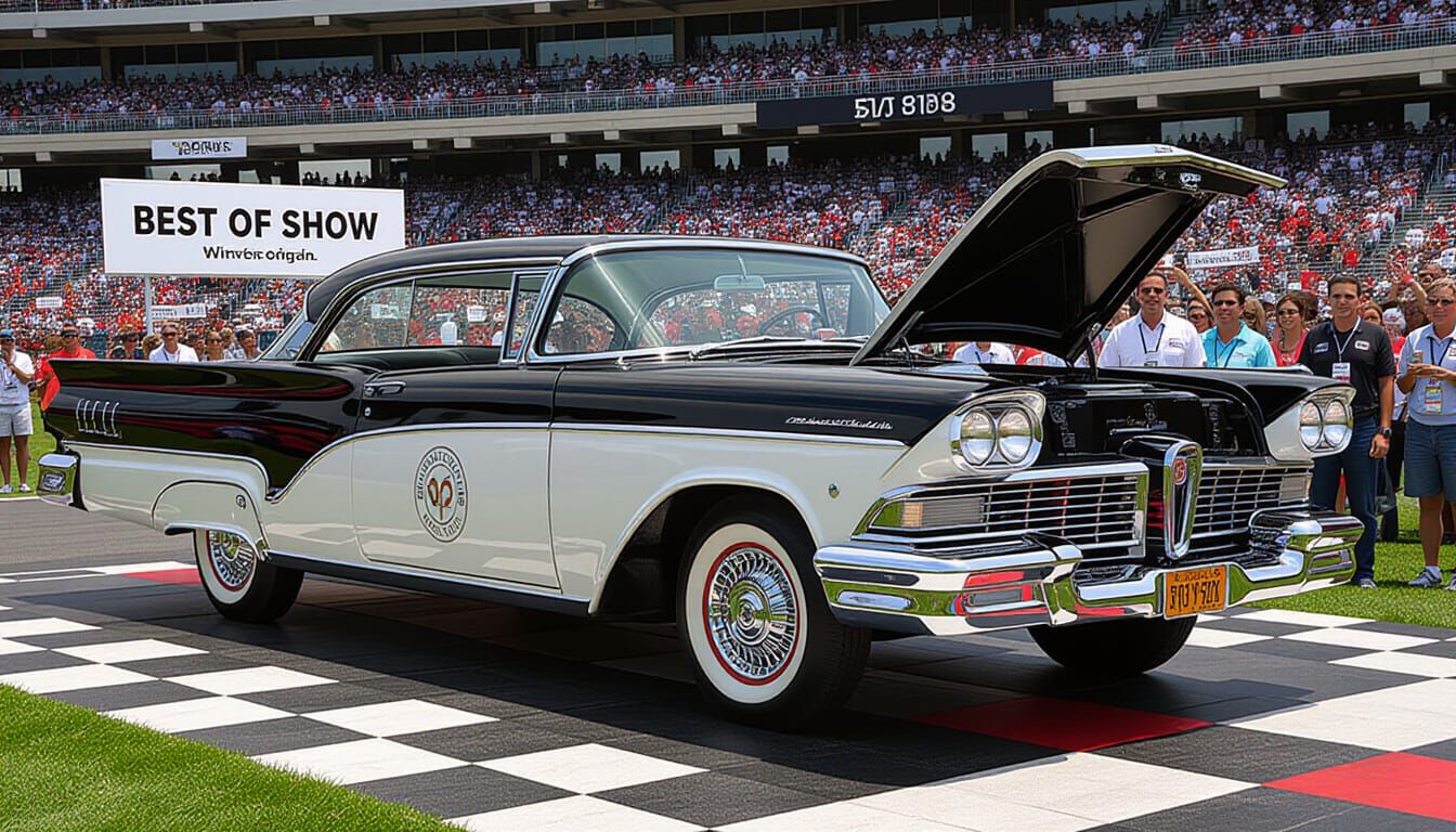1958 Edsel Wins Best of Show