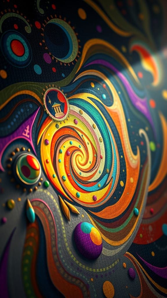 Life's Journey in Vibrant Disney Pixar Style