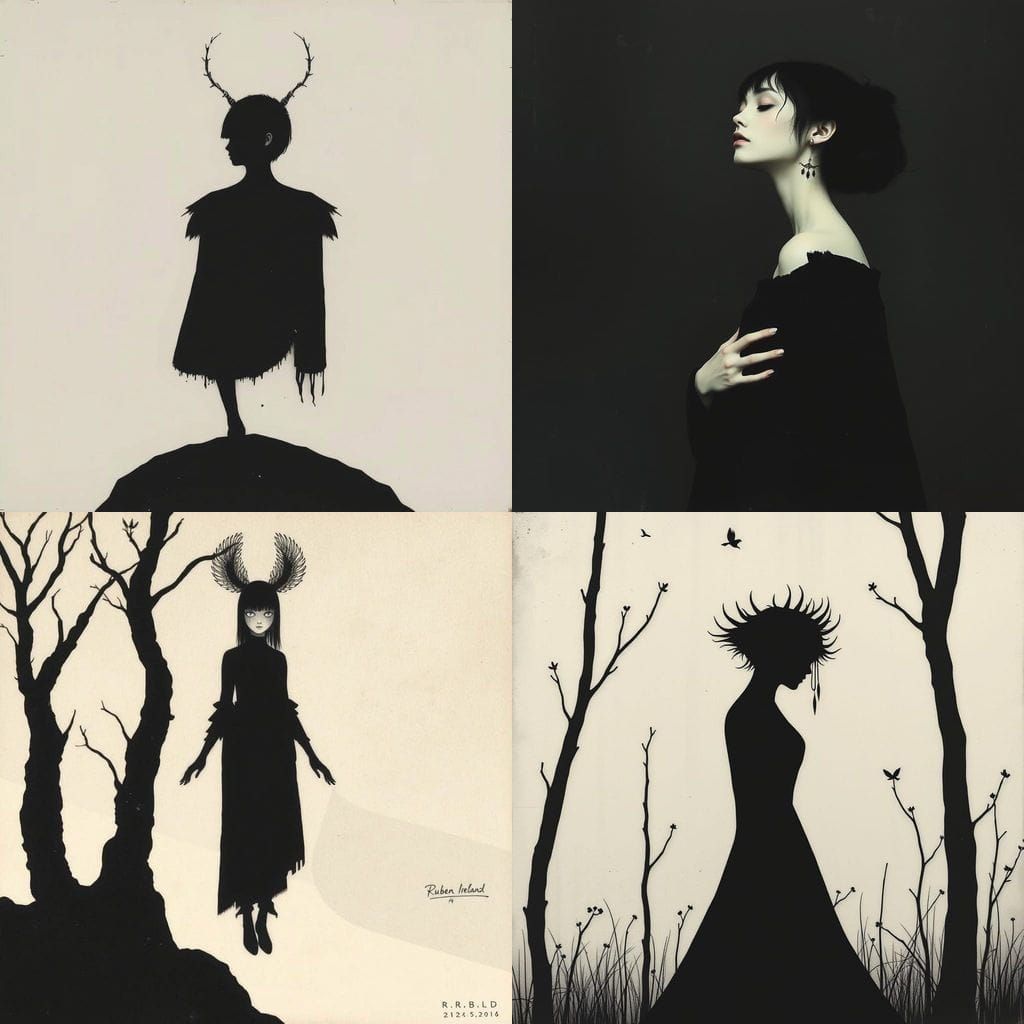 Mature Artwork in Moody Post-Impressionist Style