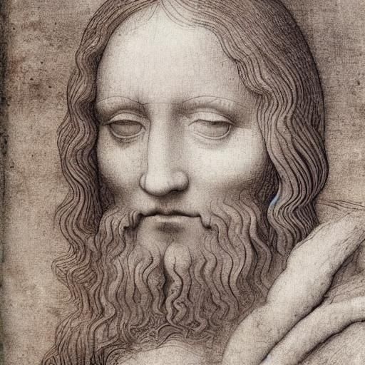 16k resolution, art by Leonardo da Vinci, Michelangelo, Raph...