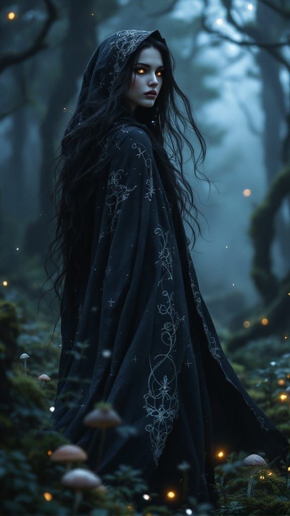 Nicnevin: Scottish Goddess of Twilight Forest