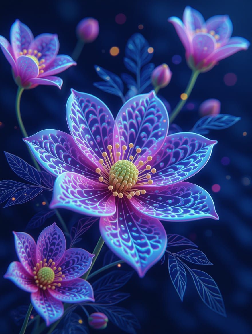 Quantum Dot Ditsyflowers Semiconductor Nanocrystals on Hyperdrive in the Visited Nonscape