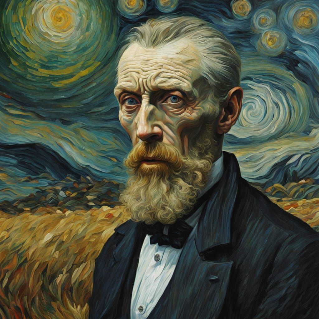 Surreal Hyperrealist Figure in Polychromatic Splendor