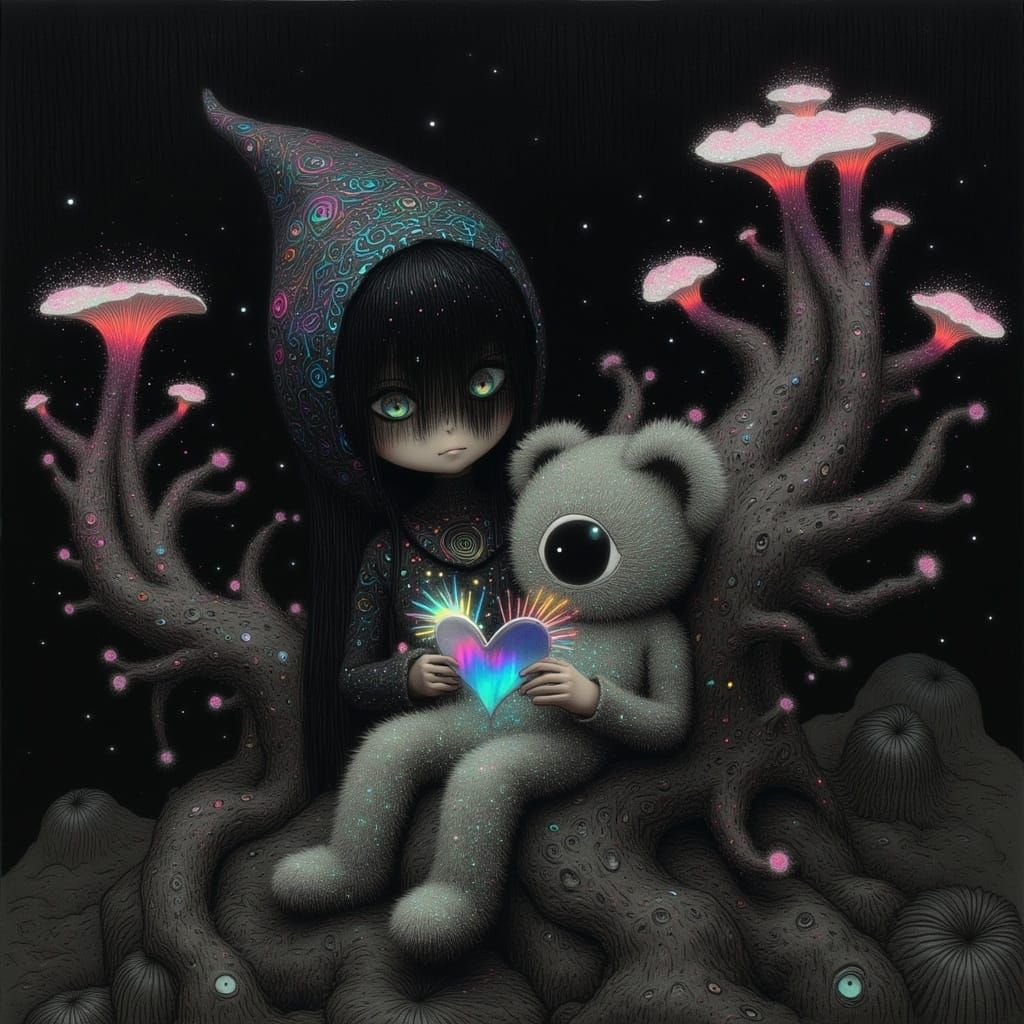 Mystical Feline Guardian of the Dream Realm