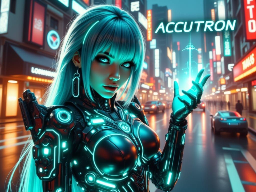 Retro-Futuristic Anime Heroine Personifies Accutron