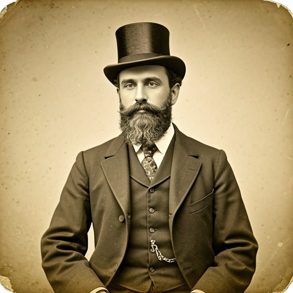 Distinguished Gentleman in Traditional Attire