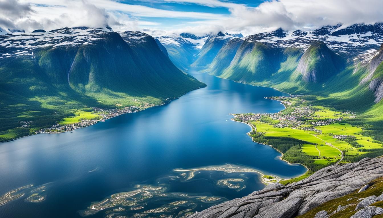 Serene Norway Landscape: Breathtaking Natural Beauty