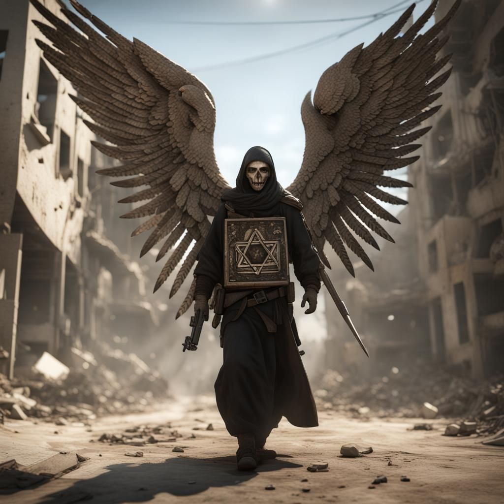 Angel of Death in Gaza: 3D Game Cinematic