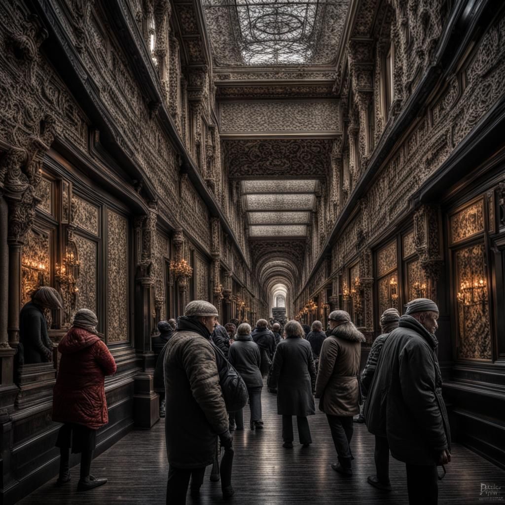 Hyperrealistic People in Sharp Focus