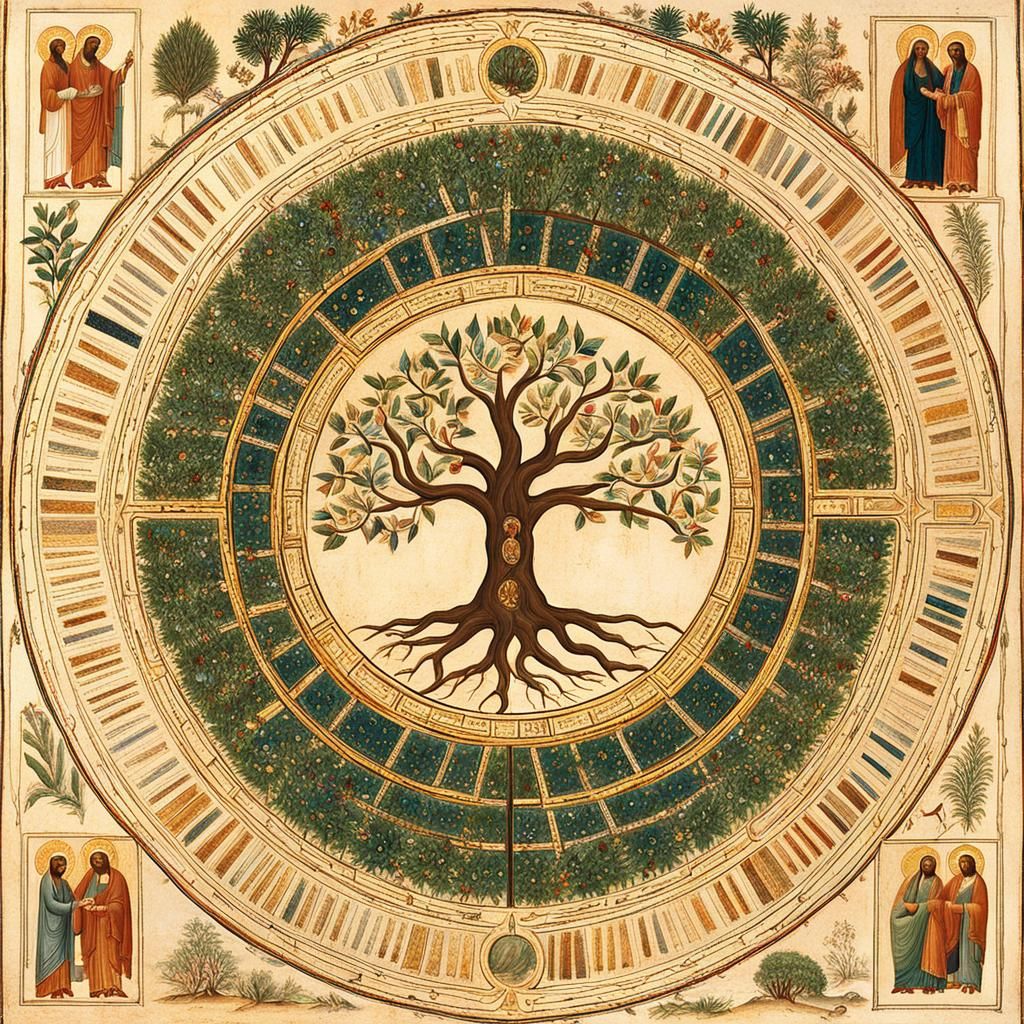 Tree of Life Central in the Garden of Eden