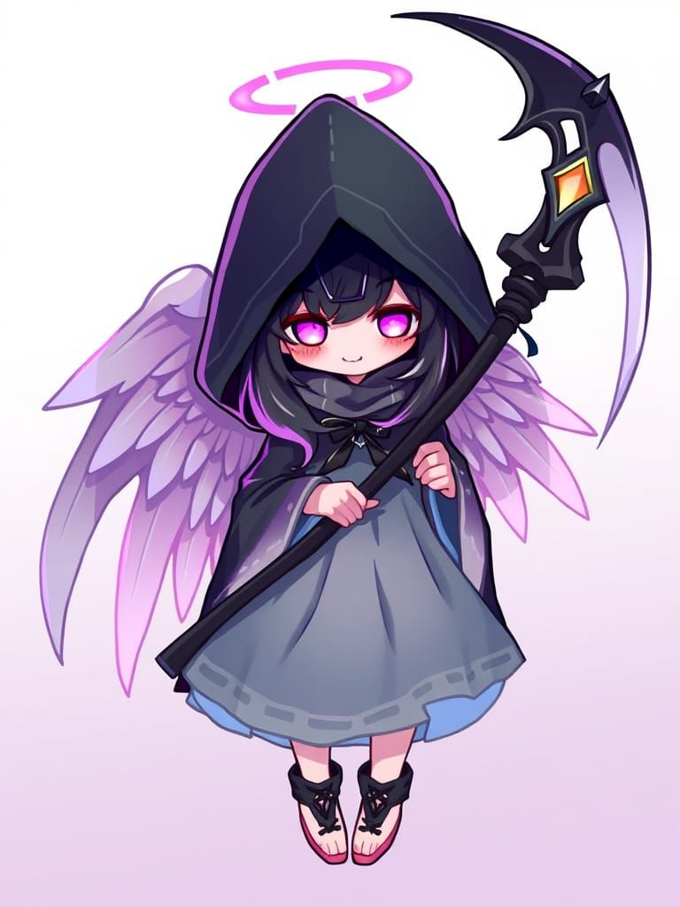 Pastel Gothic Angel of Death