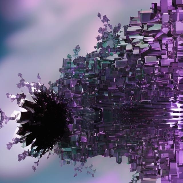 Fractal Mandelbulb Crystal Prism: A Visionary Fusion