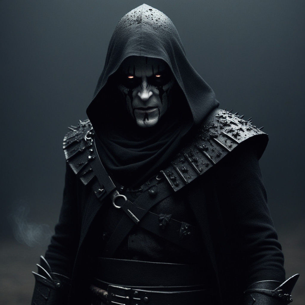 Dark Fantasy Realm in Grimdark Photography Style