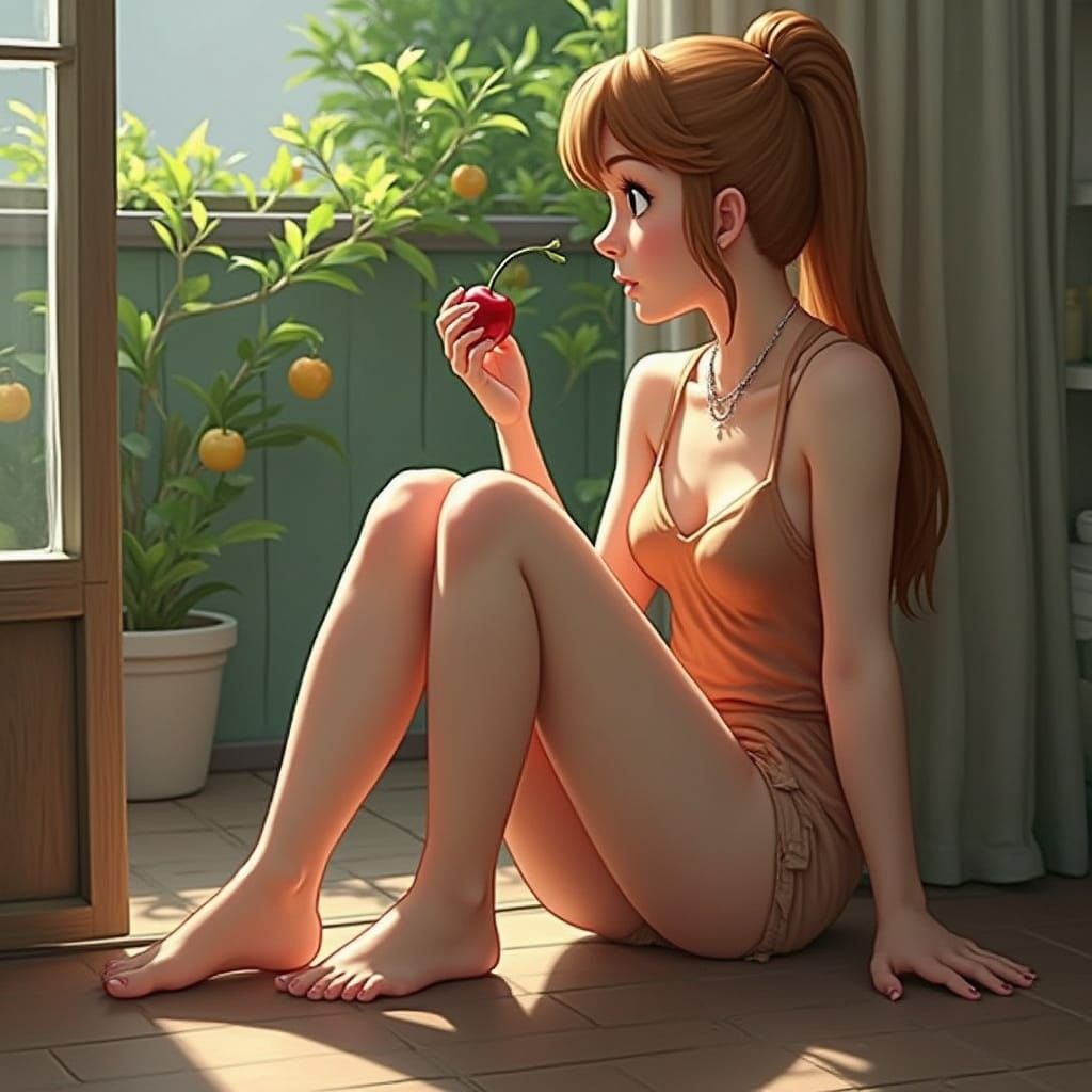 Alluring Cherry Offer: A Captivating Gaze