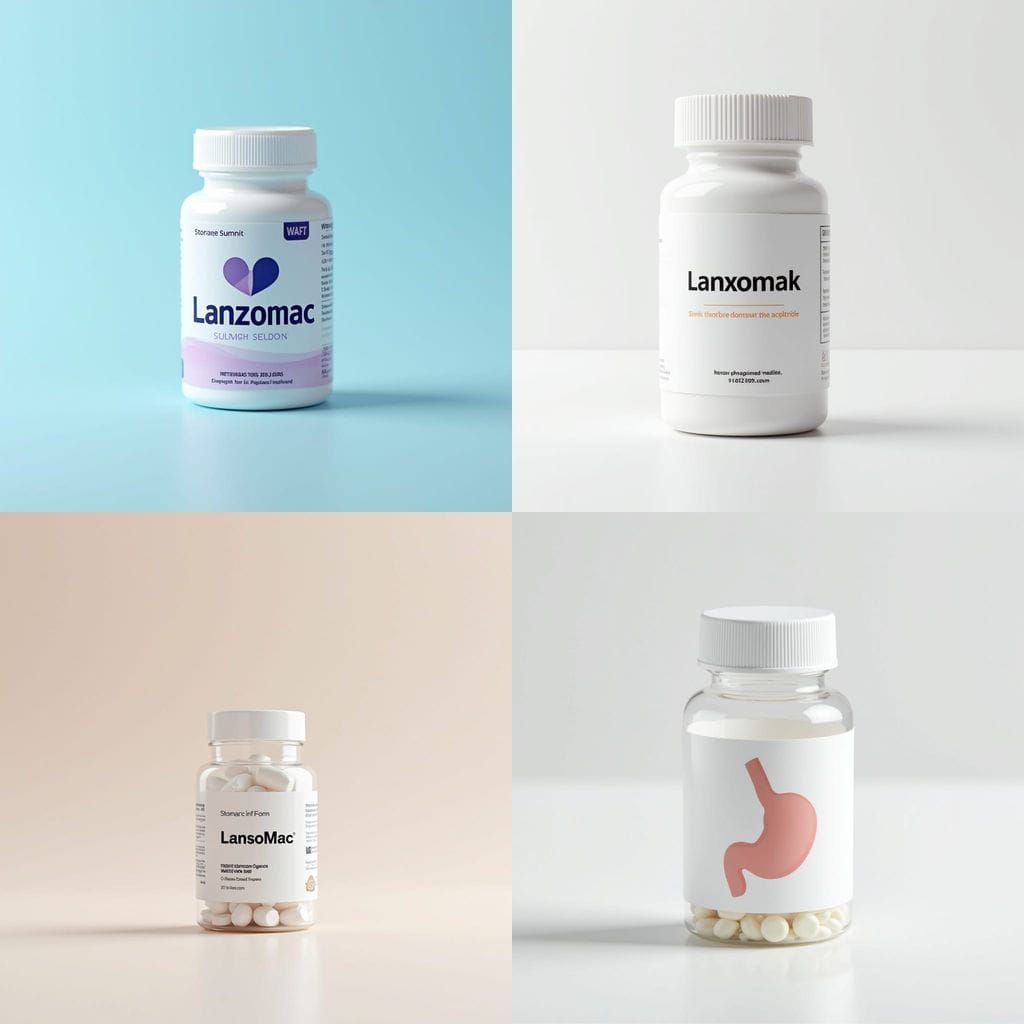 Lanzomac Stomach Product Packaging