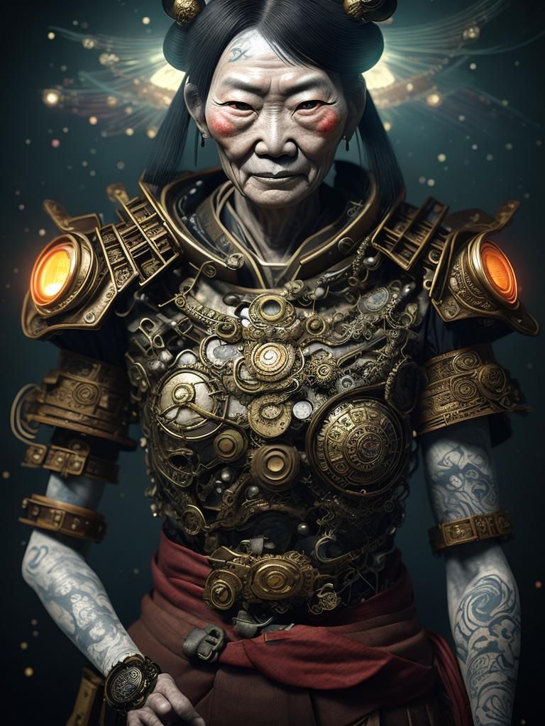 Portrait of a Women Space Pirate 2 of 7