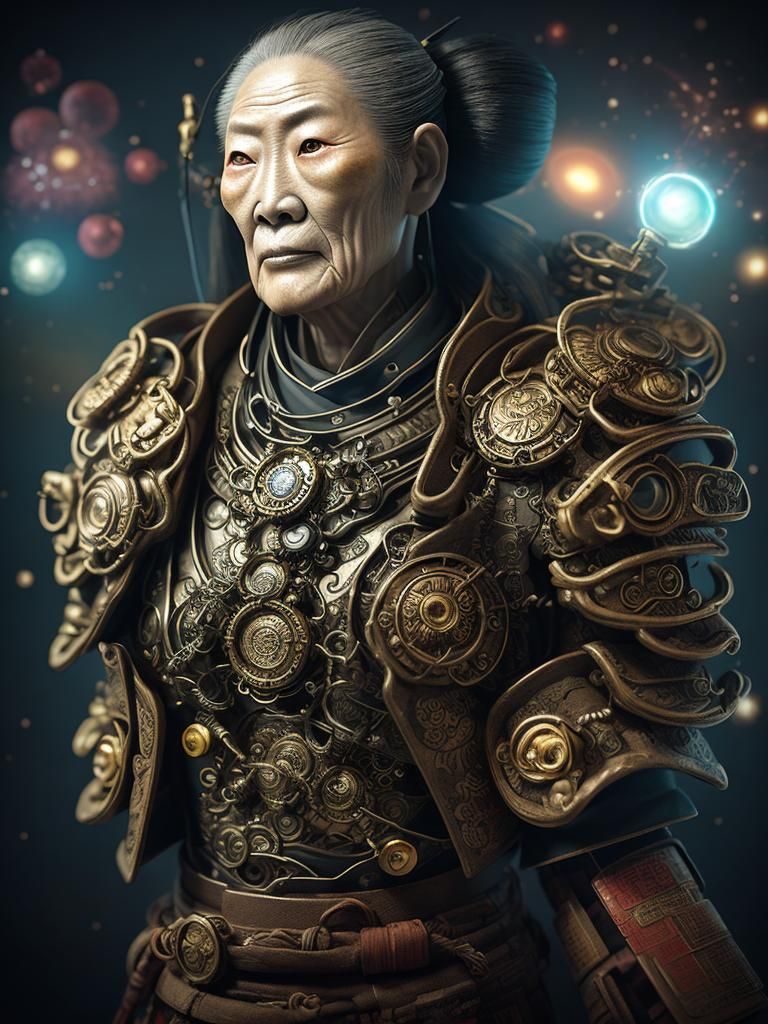 Portrait of a Women Space Pirate crew 2 of 2