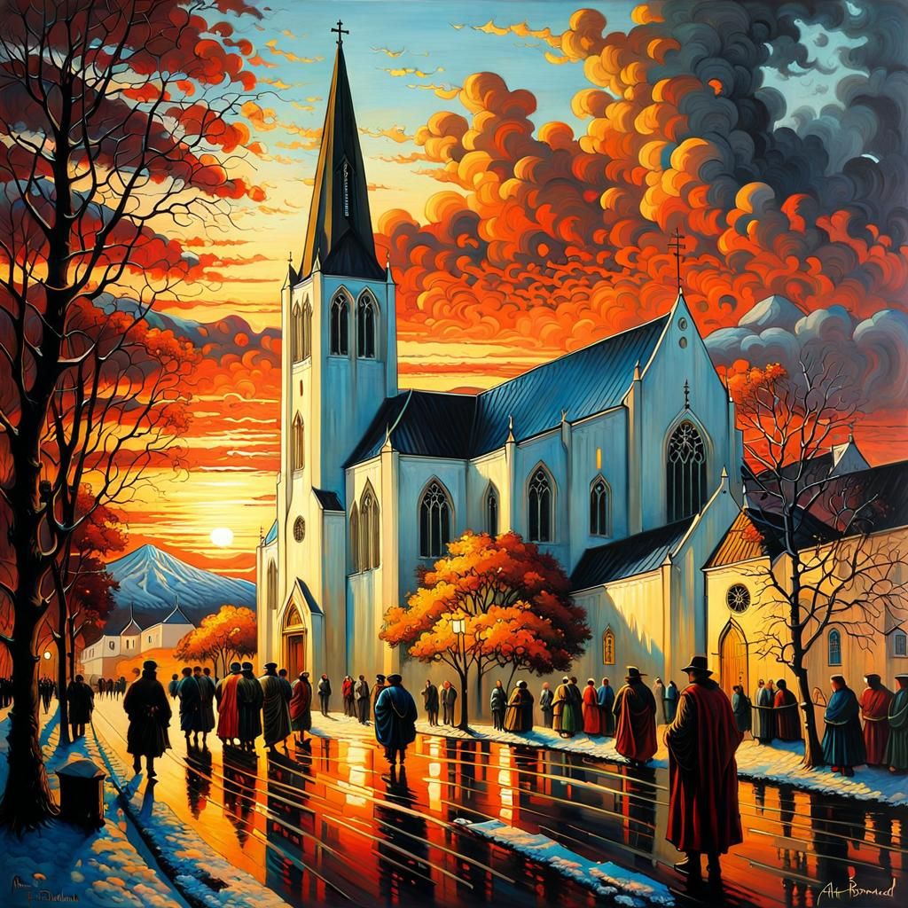 Reykjavik Cathedral in Rekyjavik, Iceland