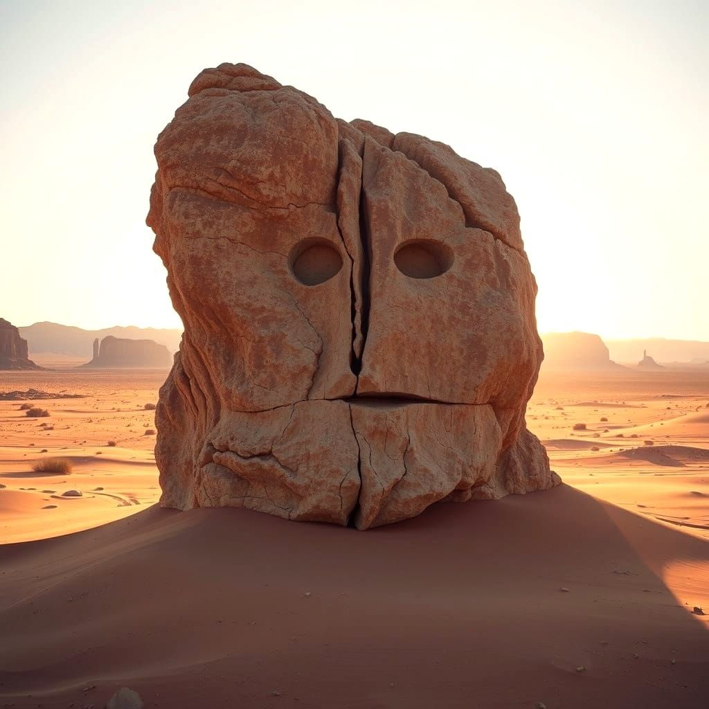 Rocks that Look like face #2