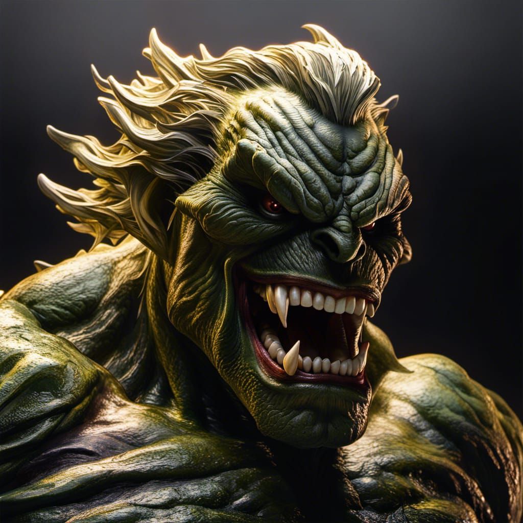 Mr. Hyde's Monstrous Form in Explosion