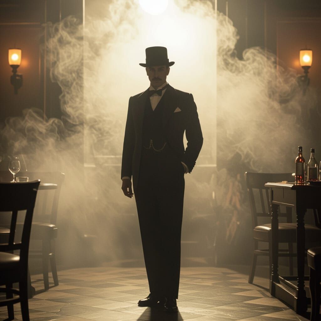 Robert Lutece in 1920s Smoky Room