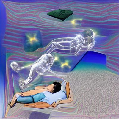 Ethereal Astral Projection Scene