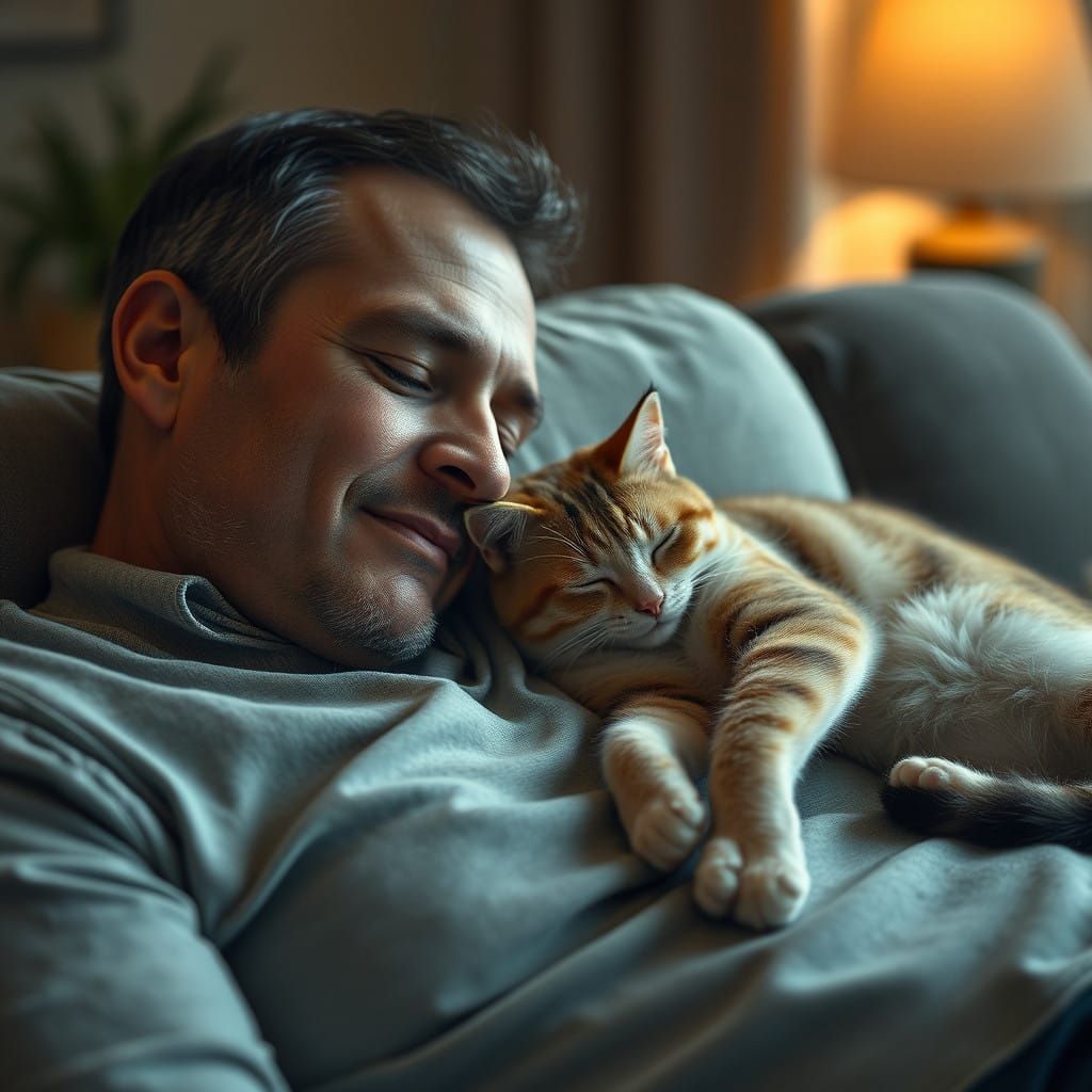 Intimate Family Portrait in Photorealistic Style