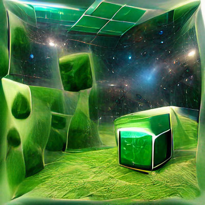 AI Generated Image with Empty Prompt