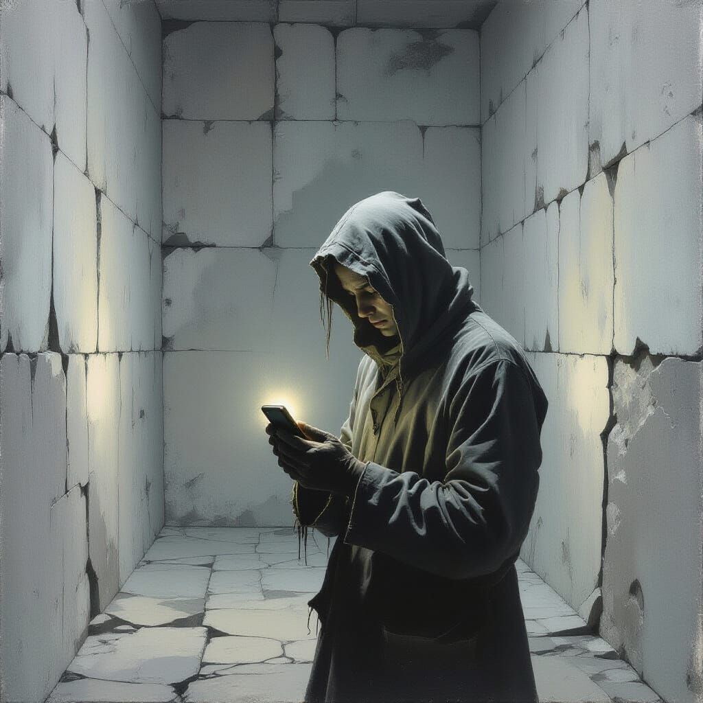 Desolate Room: A Study in Light and Shadow