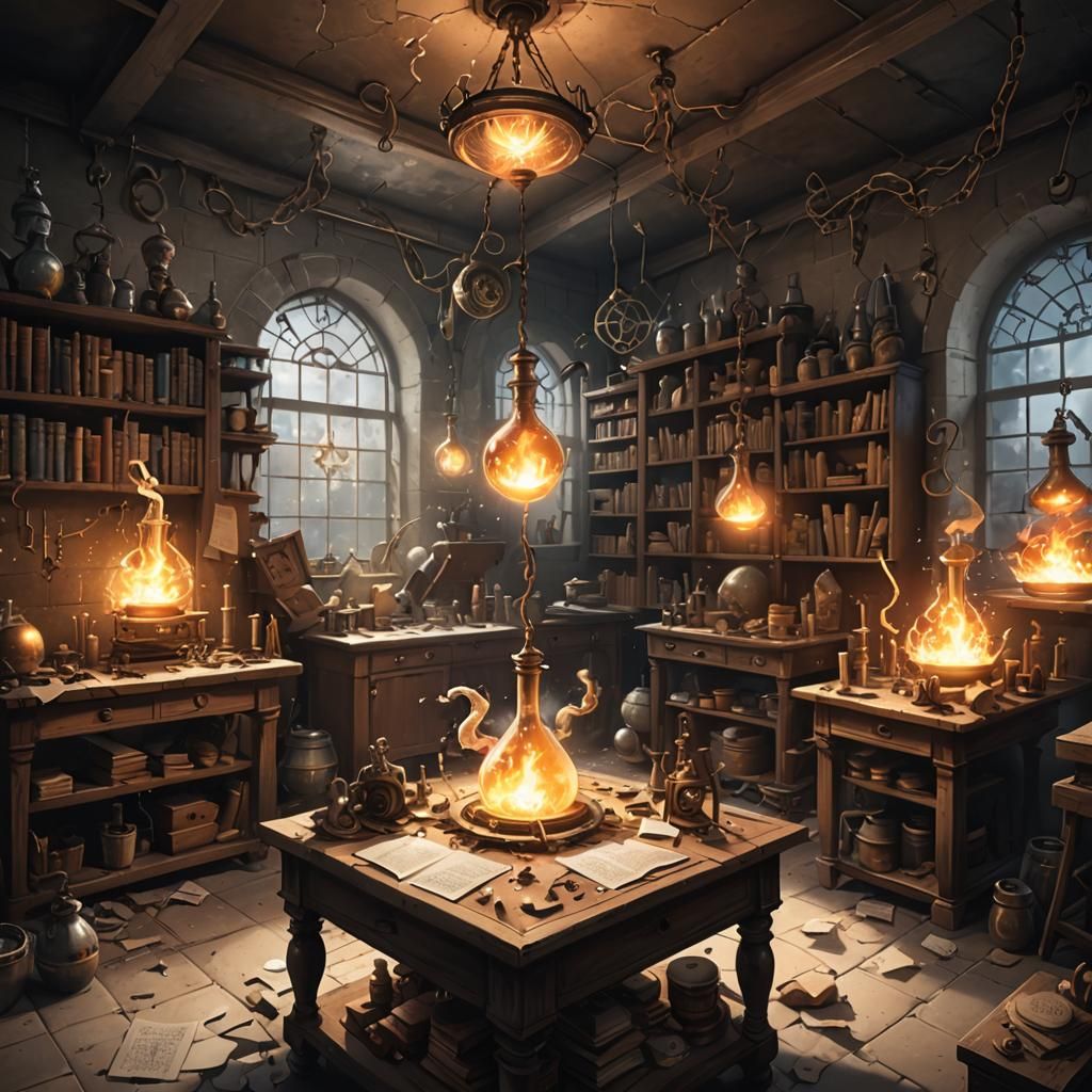 Alchemist's Classroom: Cursed Explosion Echoes