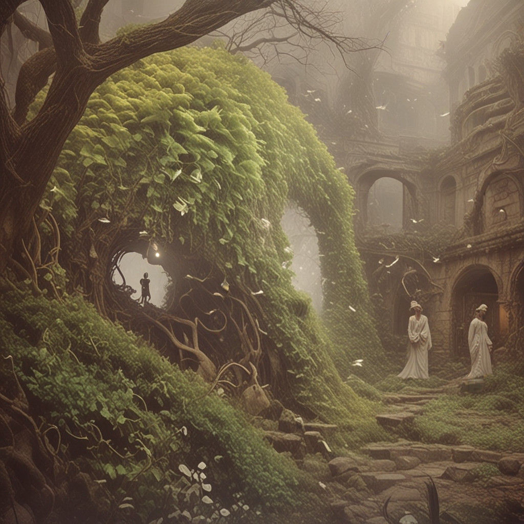 Caught in that sensual music, 
All neglect monuments of unag...