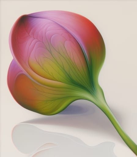 Hyperrealistic Calla Lily Flowers in Dreamlike Pastel Colors