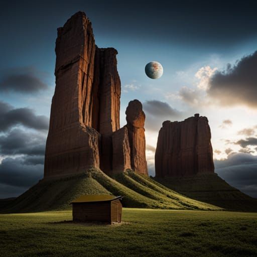 Nature Speaks to Satellites: A Conceptual Image