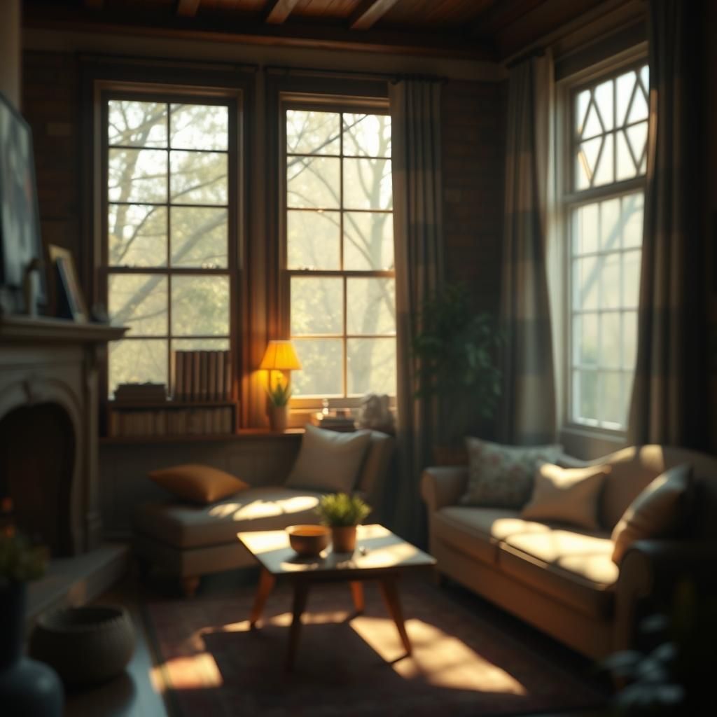 Inviting Home Interior in Unreal Engine Style