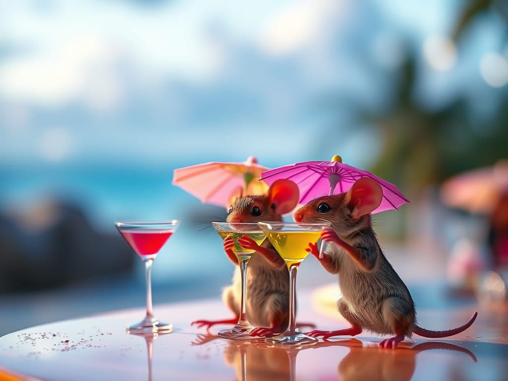 Future Mice at Beach Party