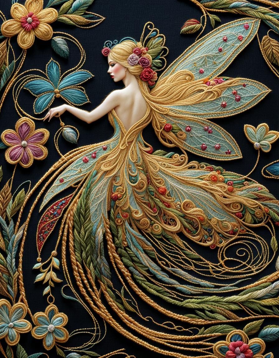 Embroidery Fairy