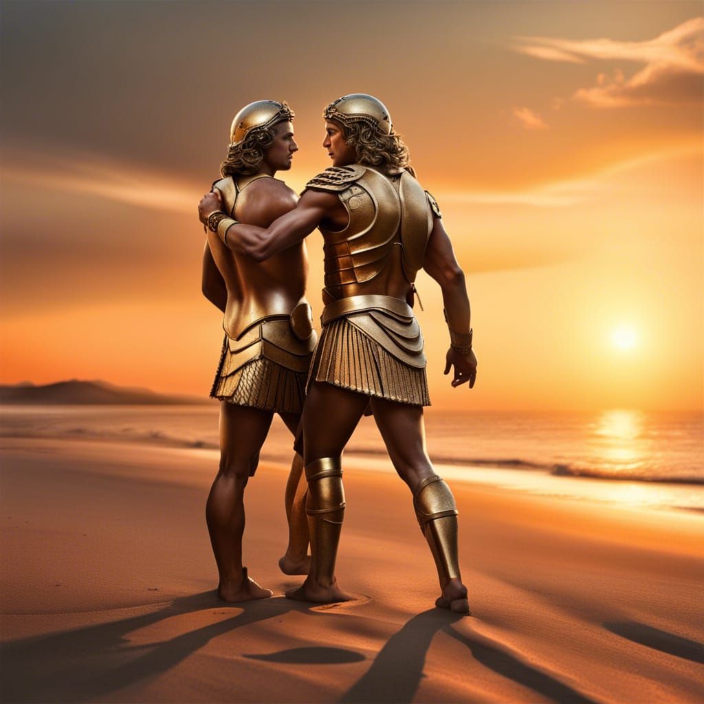 Achilles and Patroclus: A Hyperdetailed Wildlife Photo