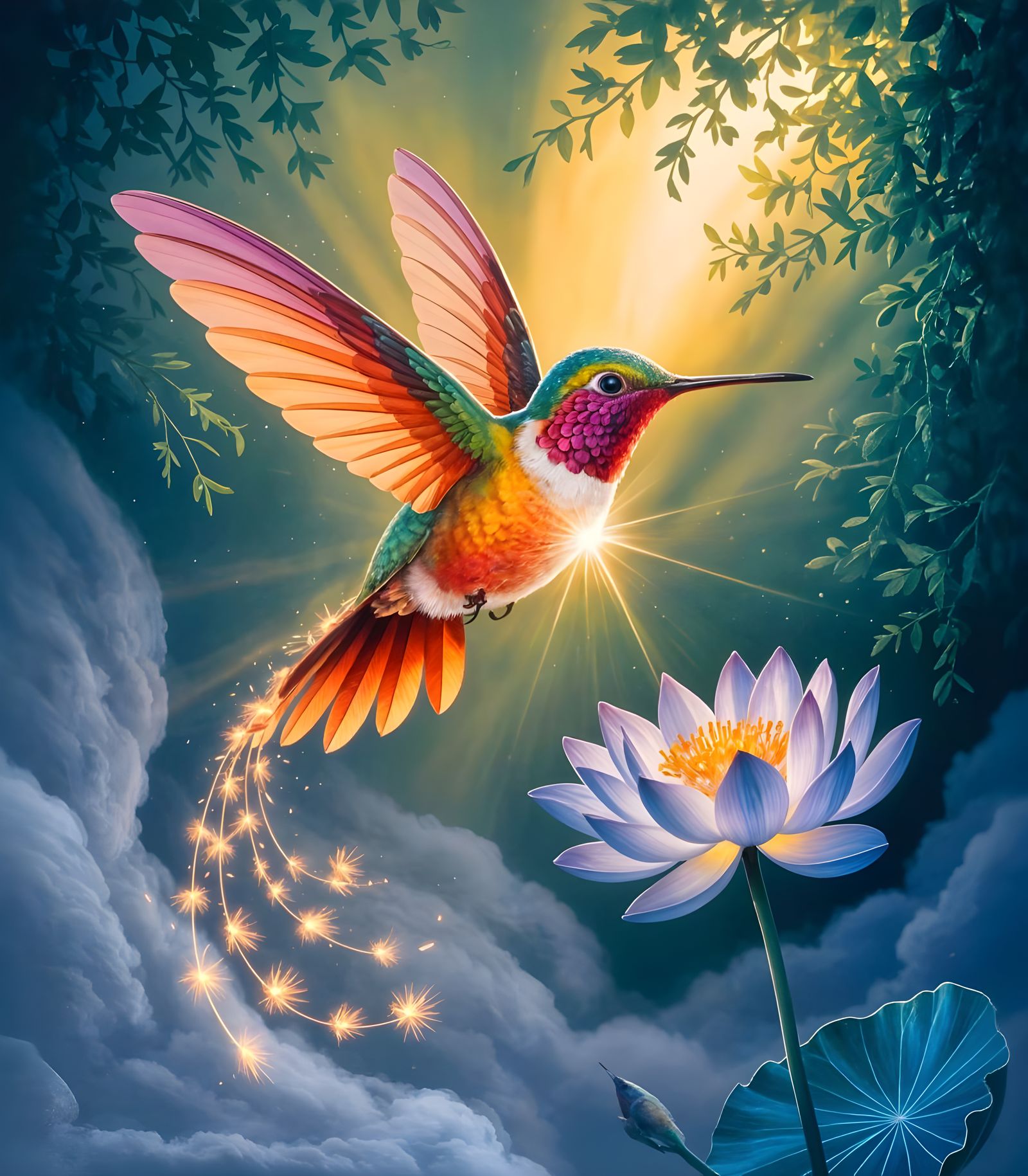 "Tsa'kán: The Dance of Light and Life"