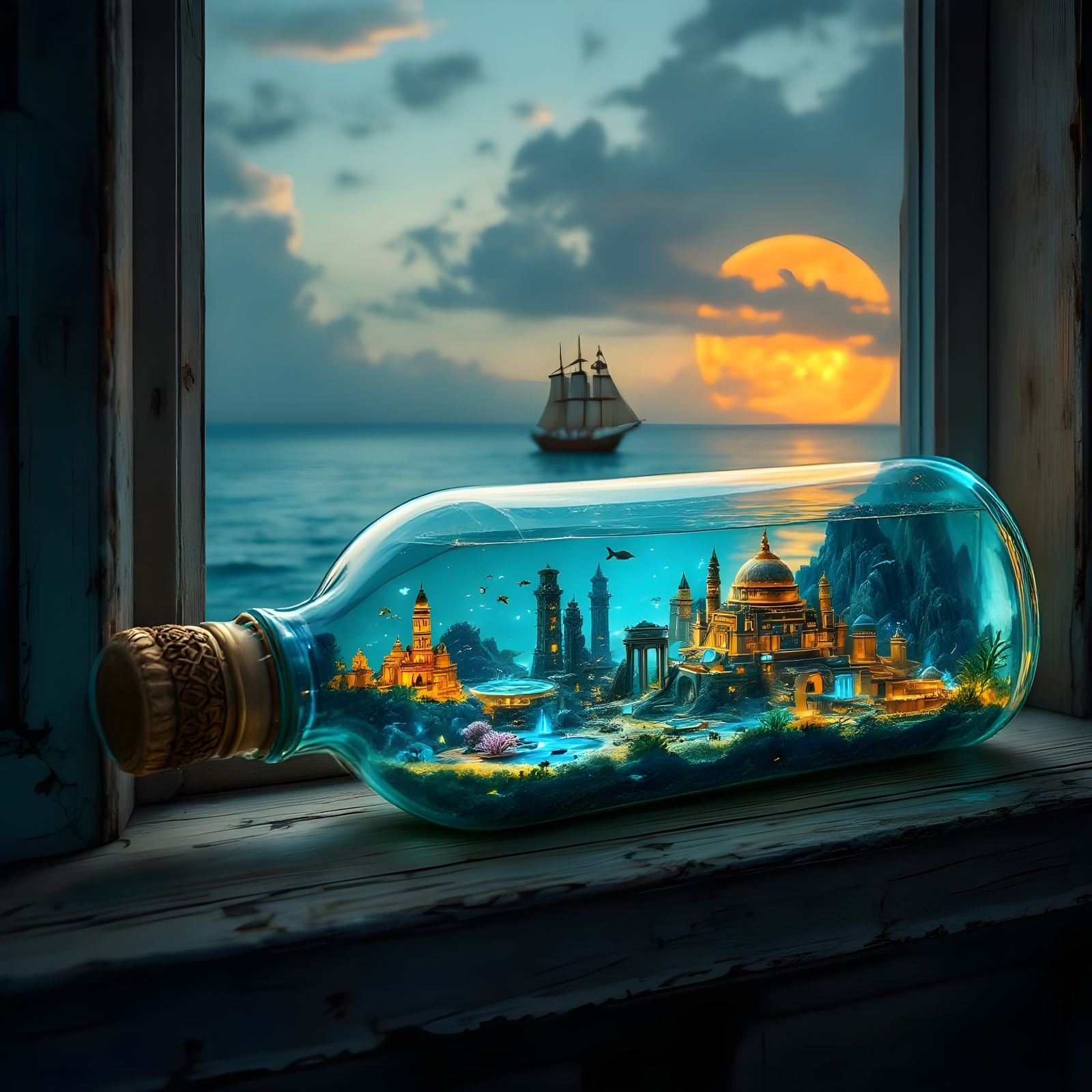 Atlantis in a Bottle: Fantasy Realism