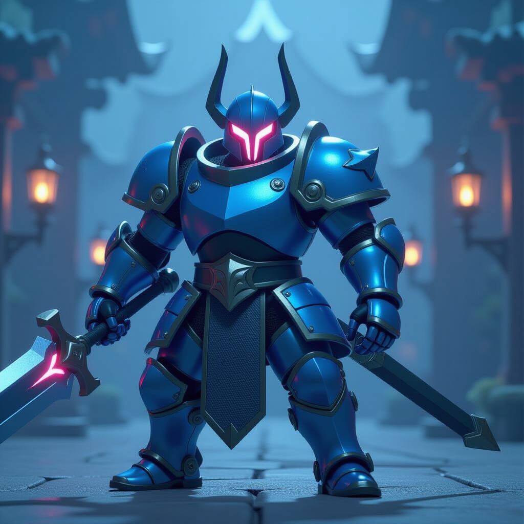 P.E.K.K.A. Robotic Knight in Cinematic CGI