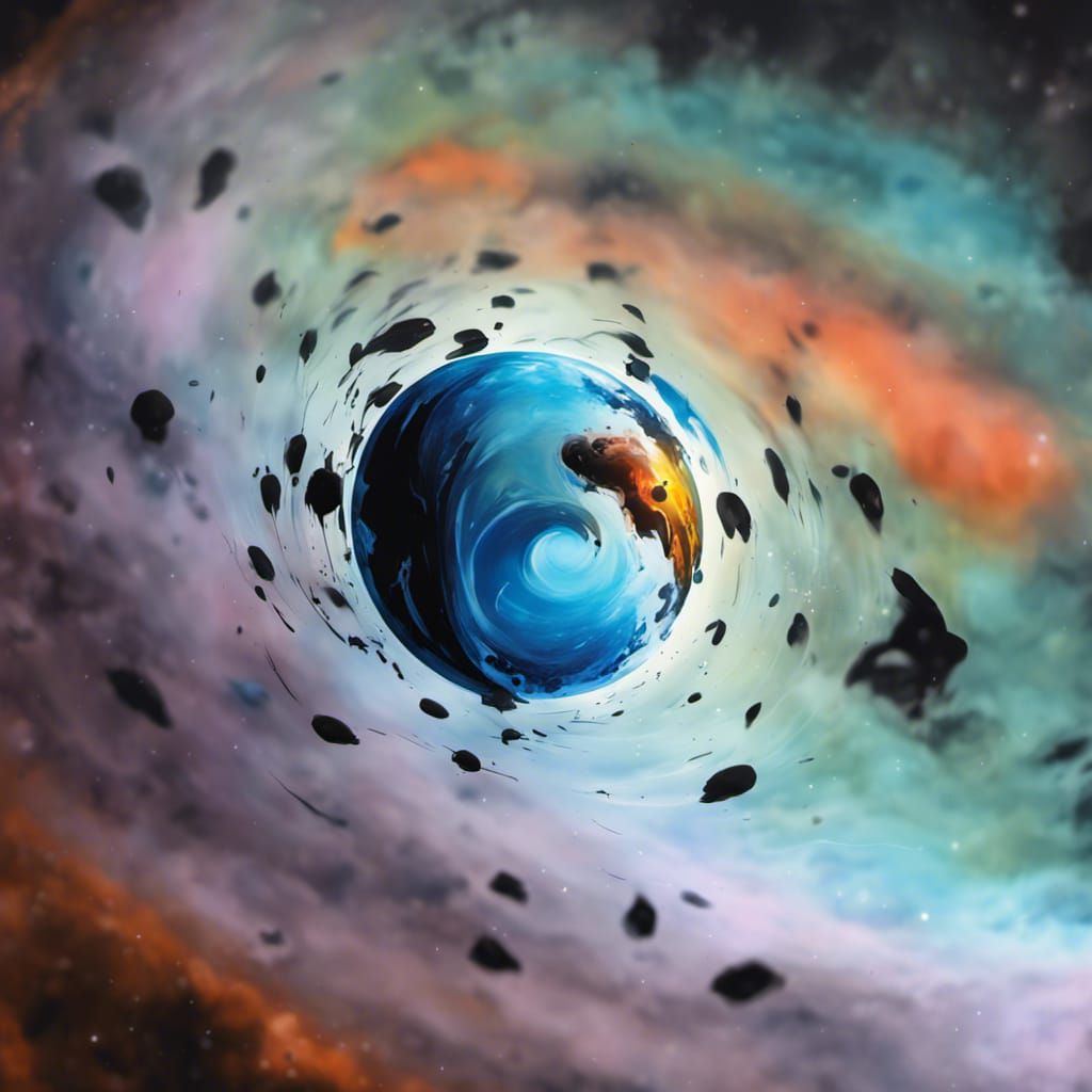 The Kophon Planet Drawn into Black Hole