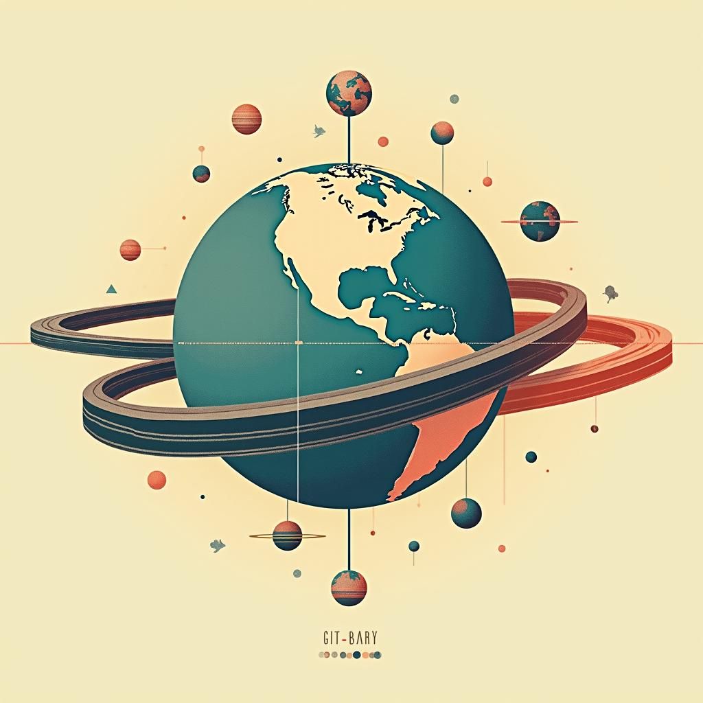 Earth's Continental Evolution: A Futuristic Infographic