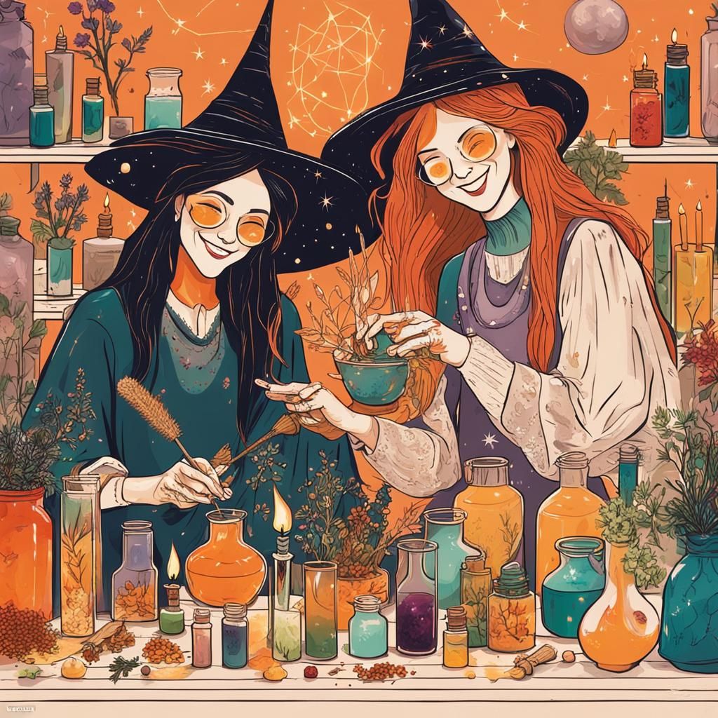 Modern Witch Sisters' Botanical Laboratory