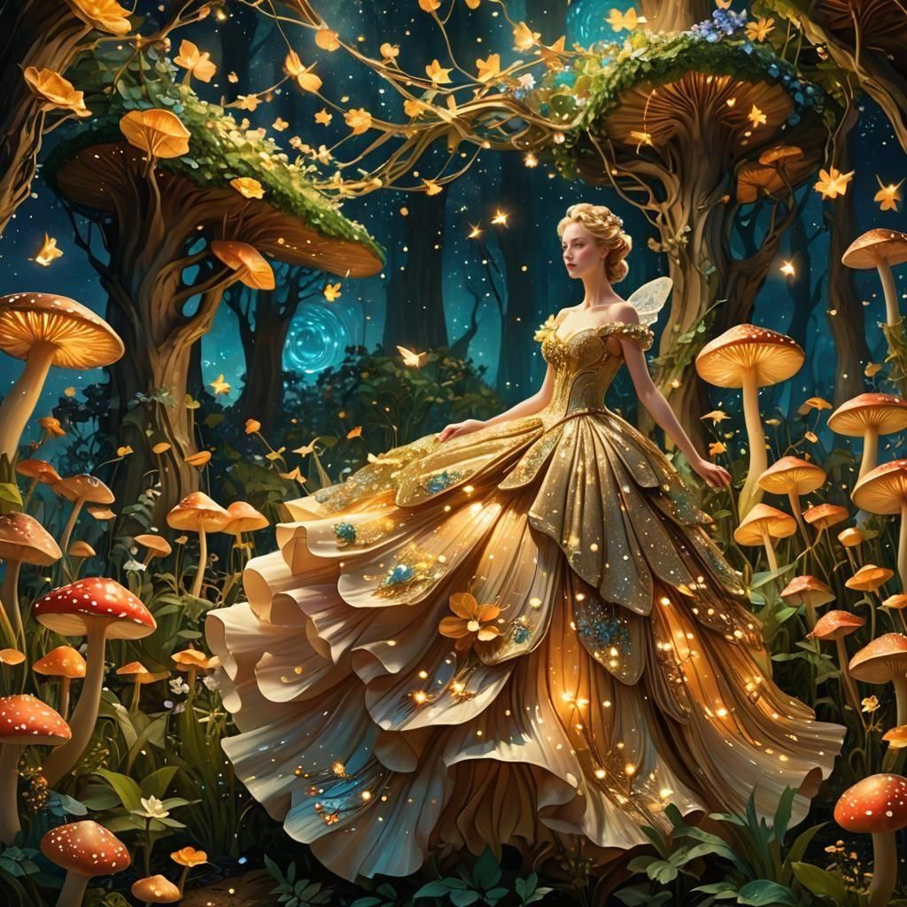 Maximalist Starry Night Interpretation