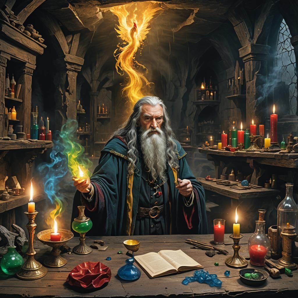 Alchemist's Cave: Philosopher's Stone and Phoenix