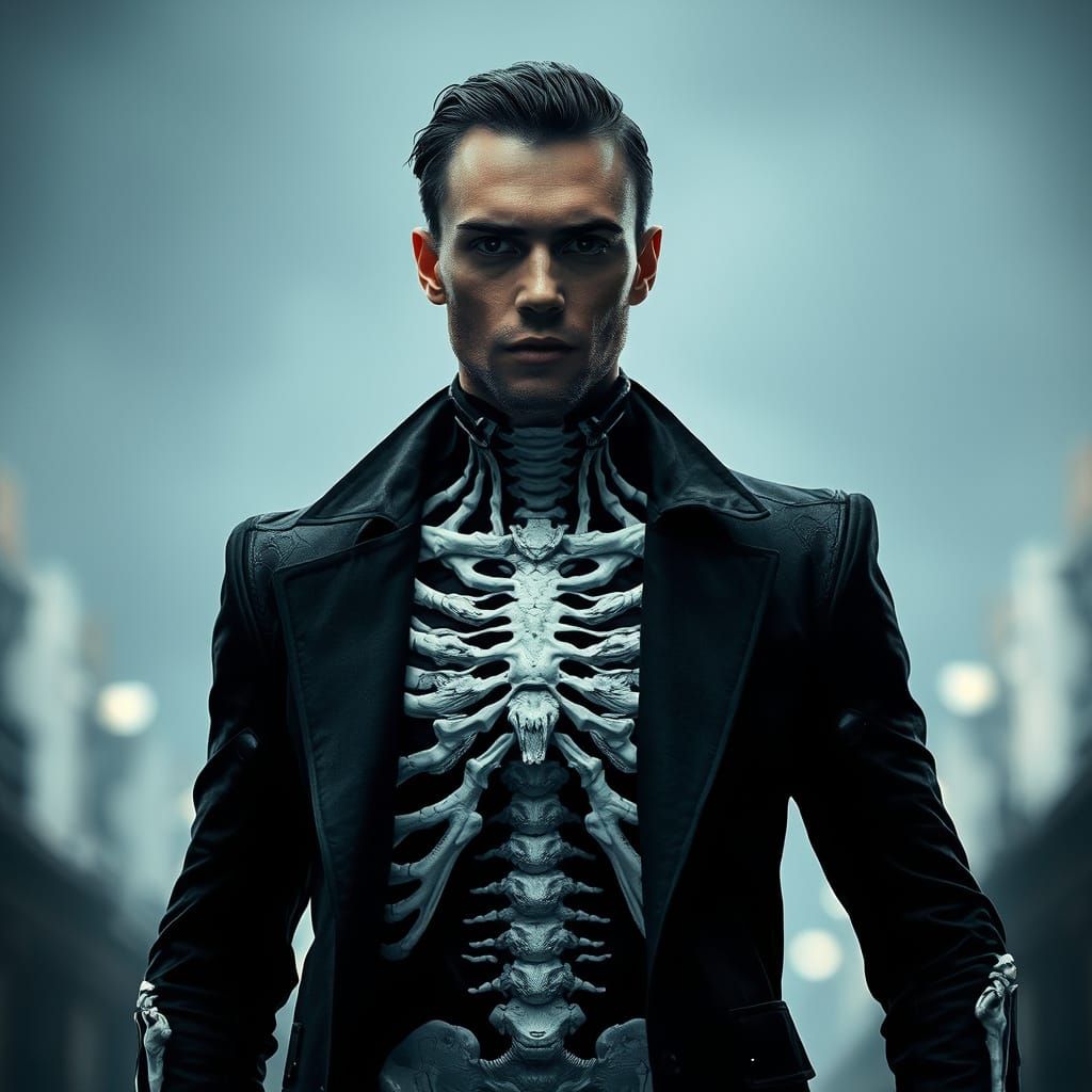 Biomimetic Skeleton Shirt