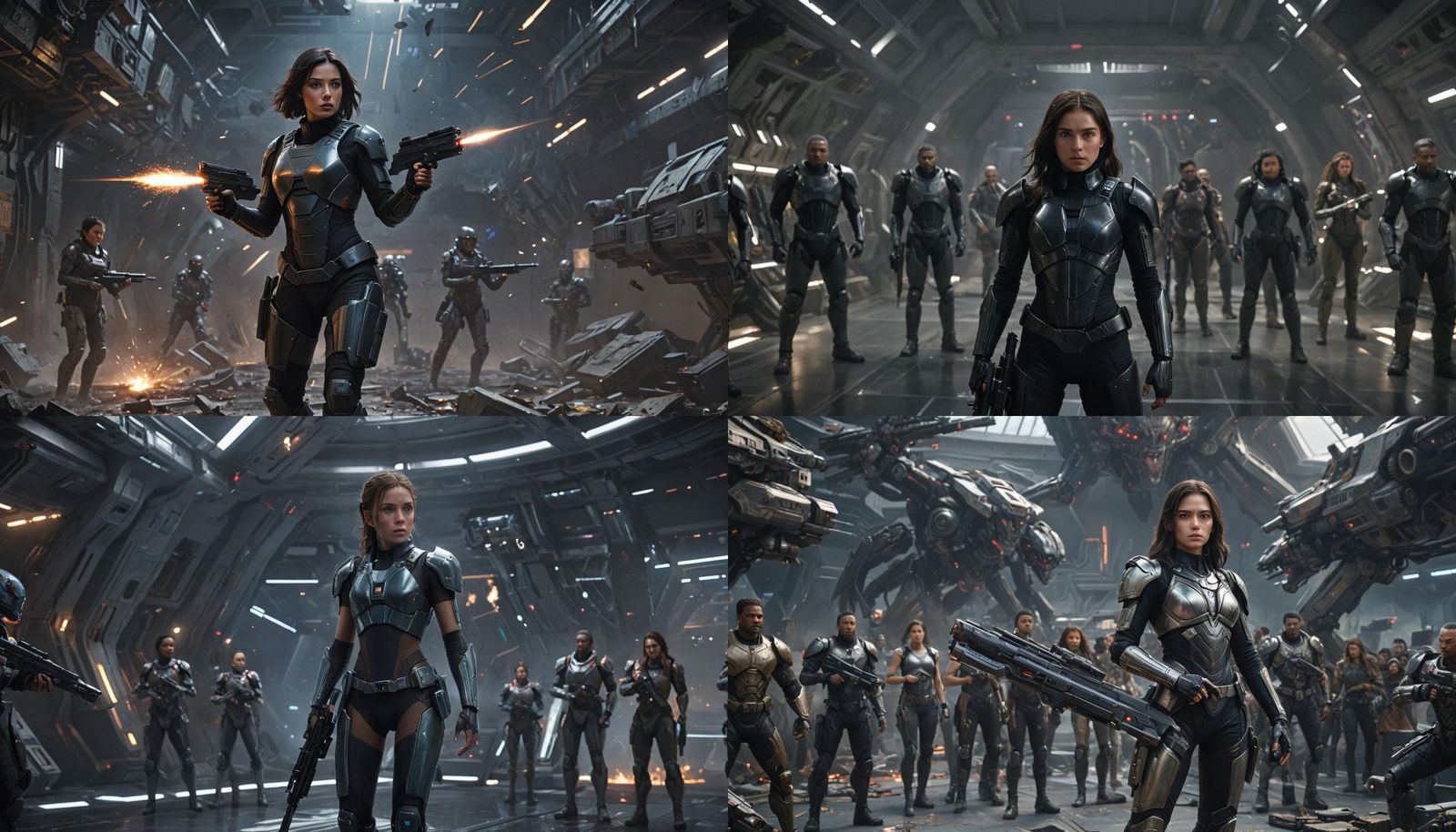 Human Rebels Face Galactic Council Leader